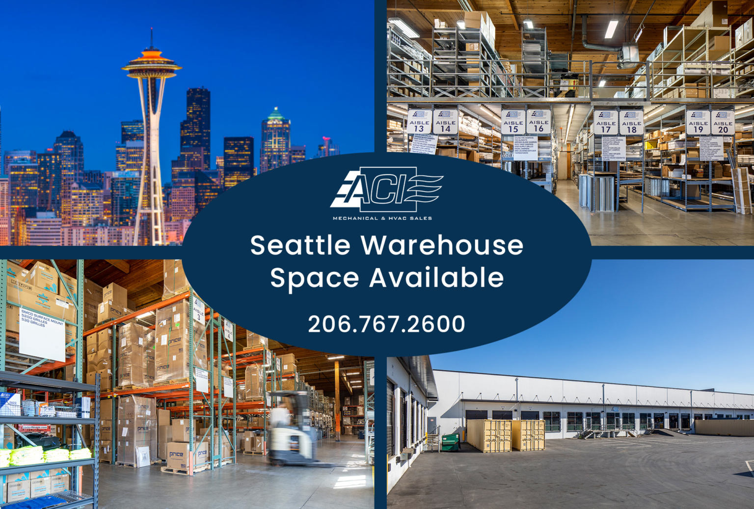 Commercial HVAC Services ACI Mech Sales Seattle, Portland, Spokane